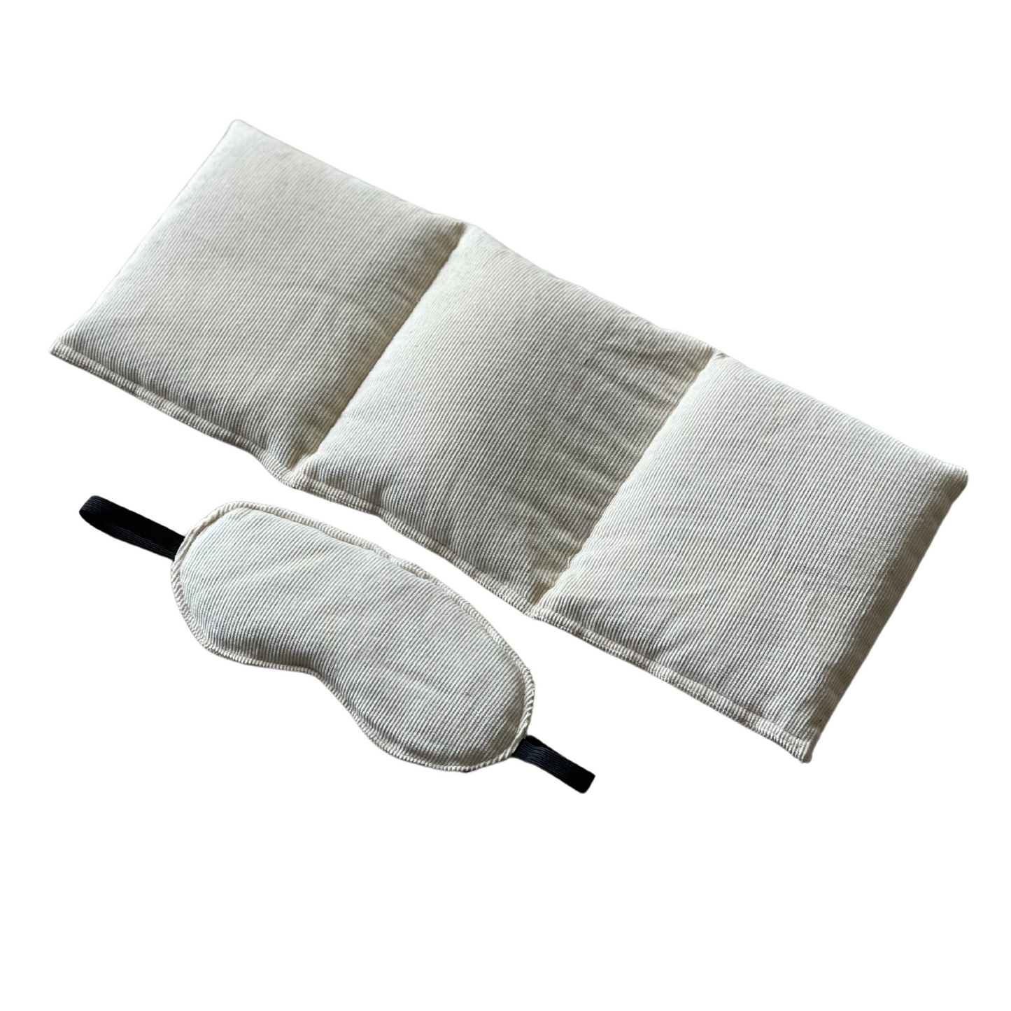 Twin Pack - Weighted Eye Pillow & Medium Heat Pack
