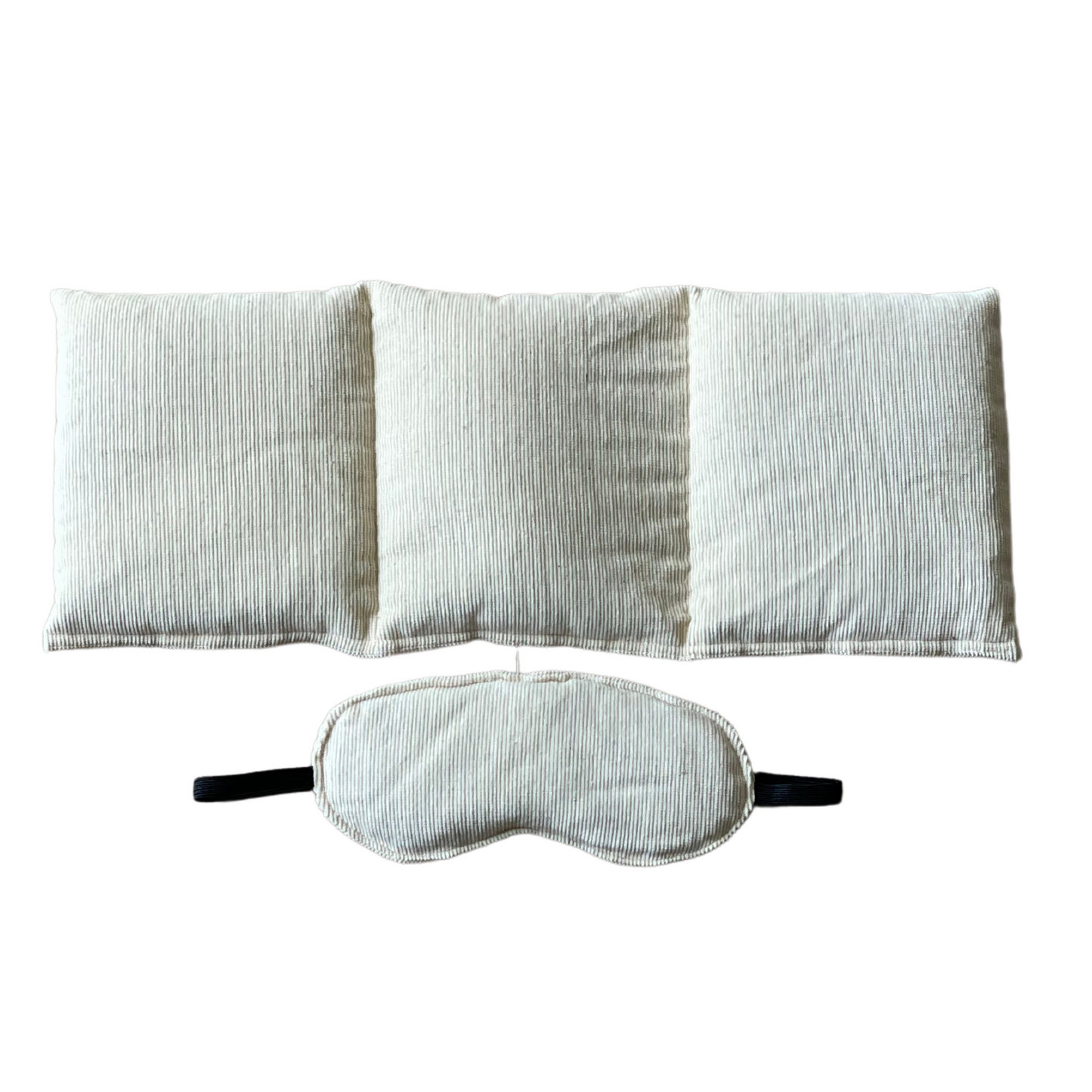 Twin Pack - Weighted Eye Pillow & Medium Heat Pack